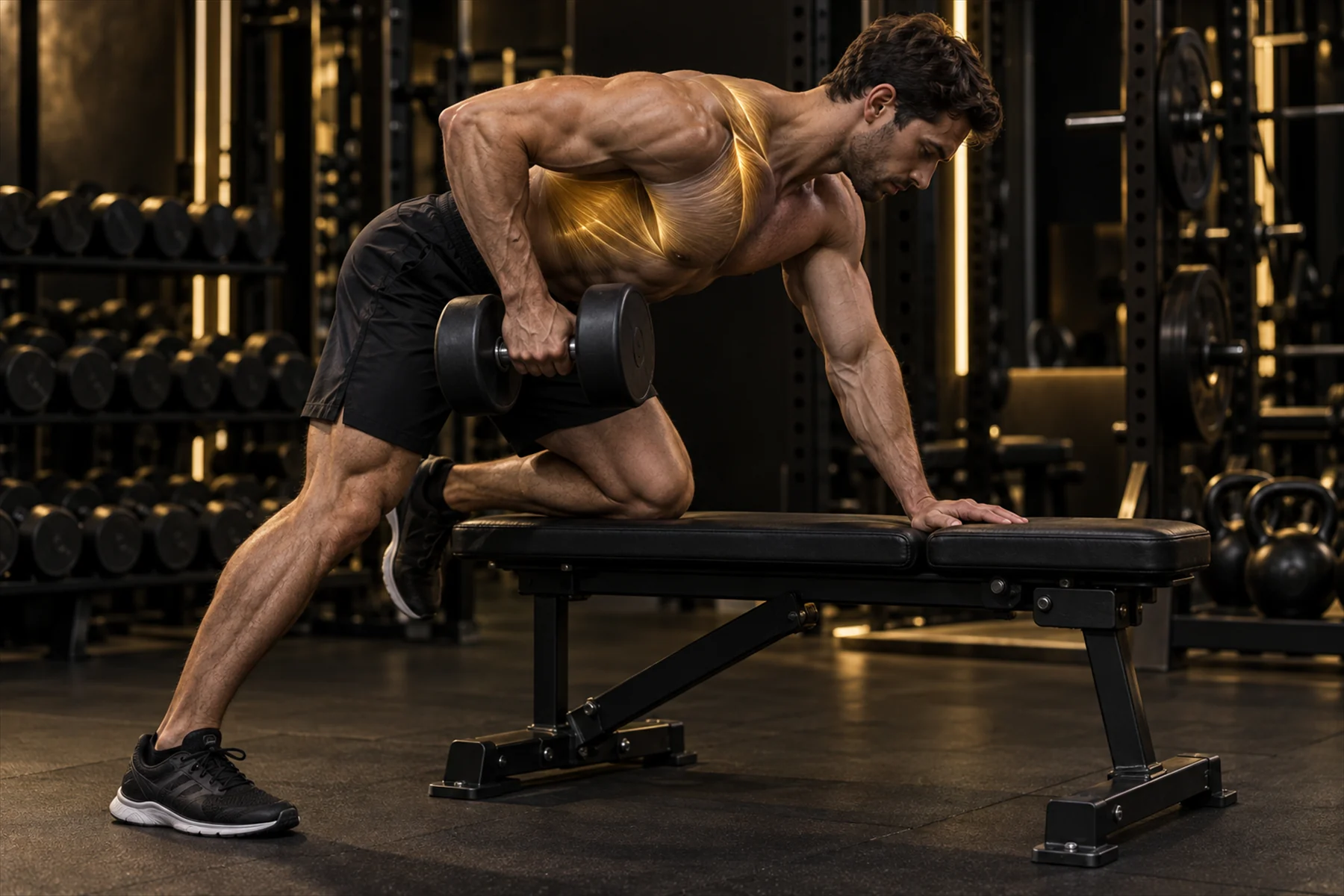 One-Arm Dumbbell Row