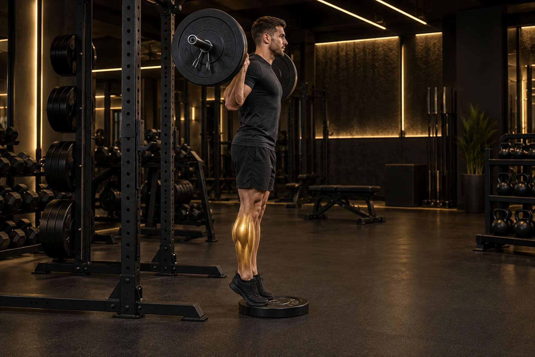 Barbell Calf Raise