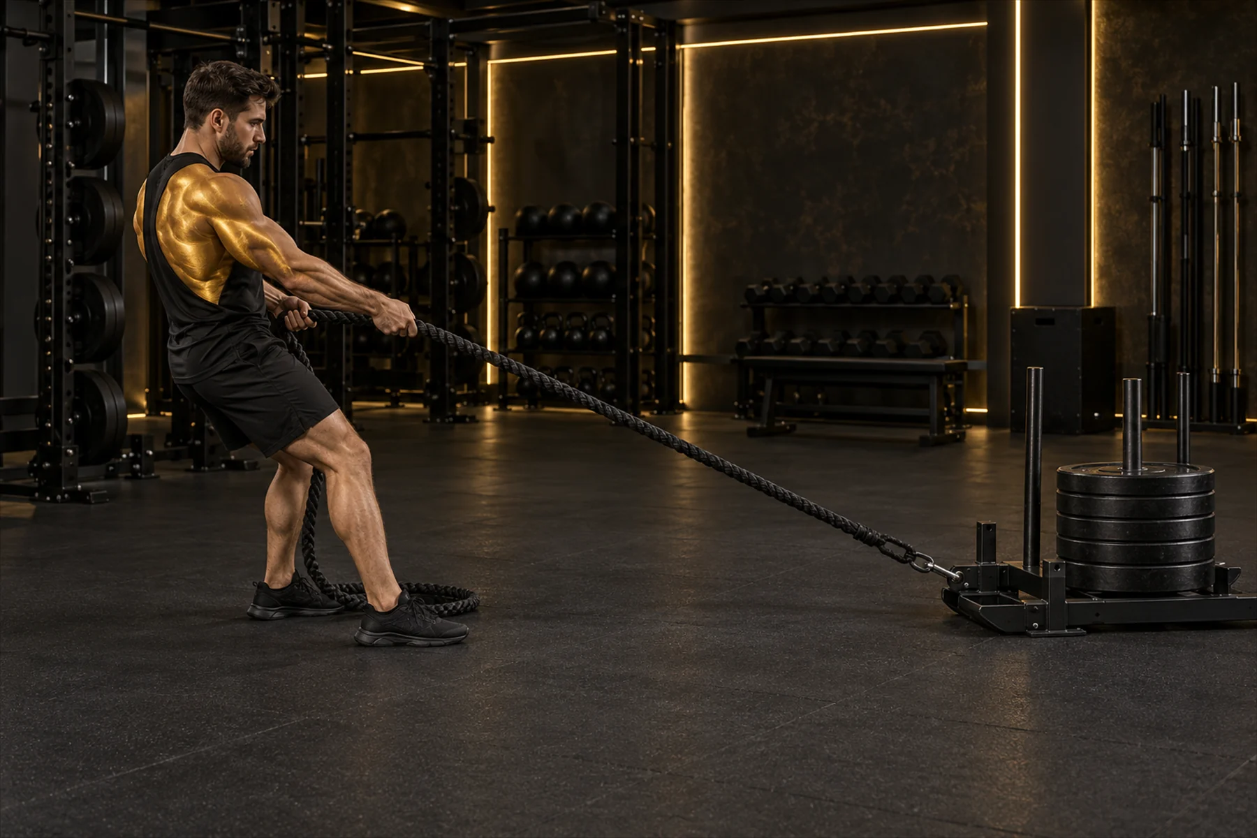 Sled Rope Pull
