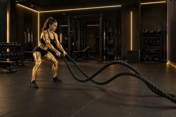 Battle Rope Slam