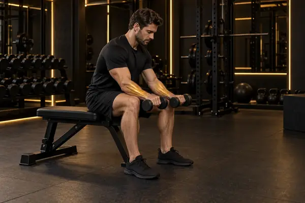Dumbbell Reverse Wrist Curl