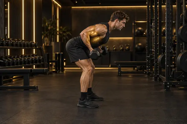 Dumbbell Underhand Row