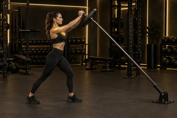 Landmine Chest Press