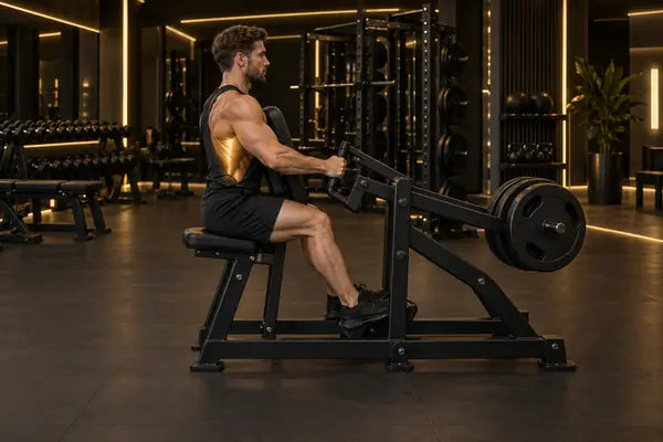 Machine Low Row