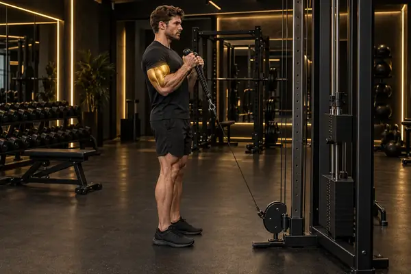 Rope Hammer Curl