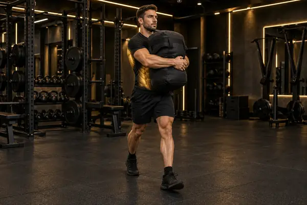 Sandbag Bear-Hug Carry