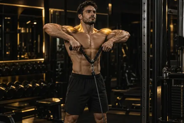 Cable Upright Row